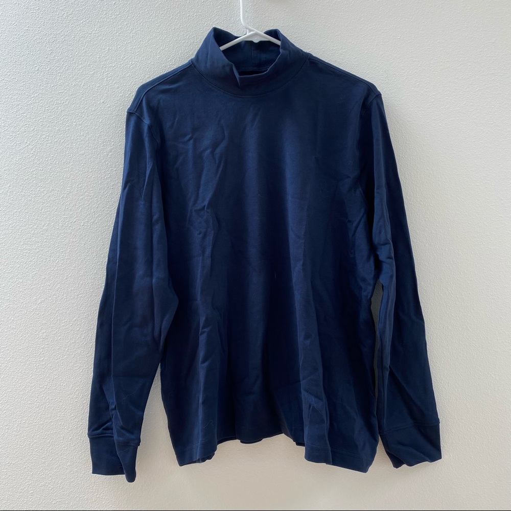 NWT Lands’ End Mock Turtleneck, XL
